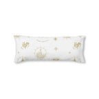 Funda de almohada 100% algodón Hogwarts Gold Christmas 0