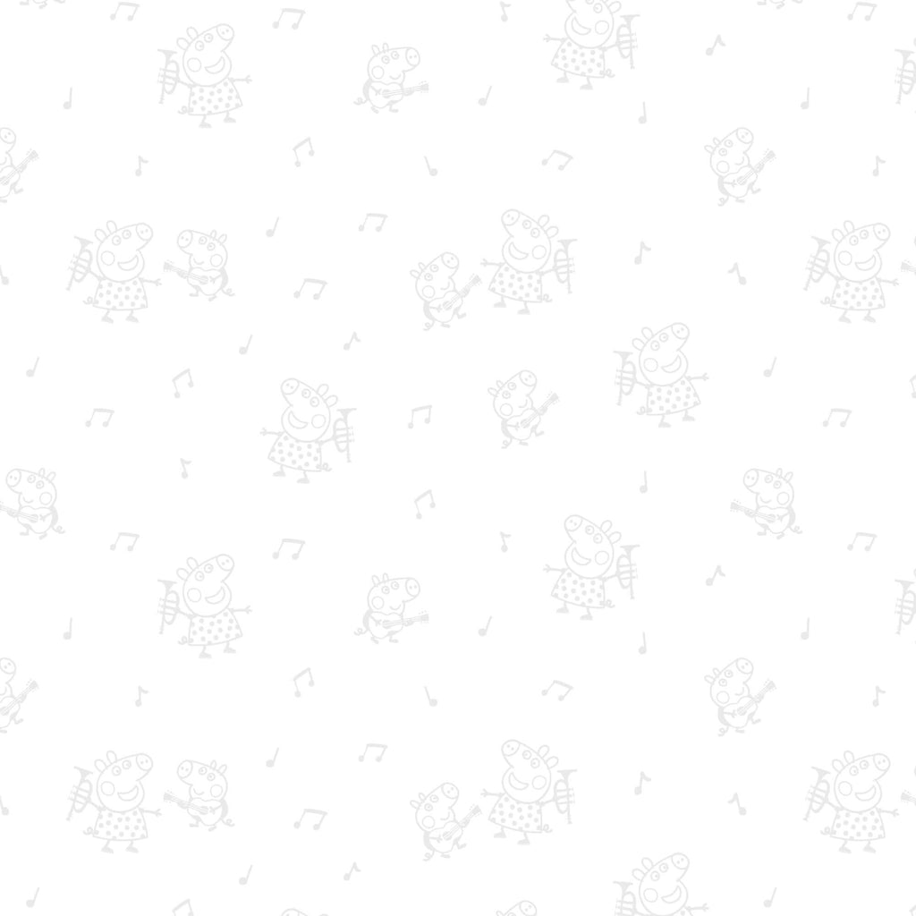 Funda de almohada 100% algodón Peppa Pig Gris  2