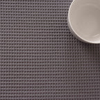 Waffle Titanium Table Runner 45x140 cm