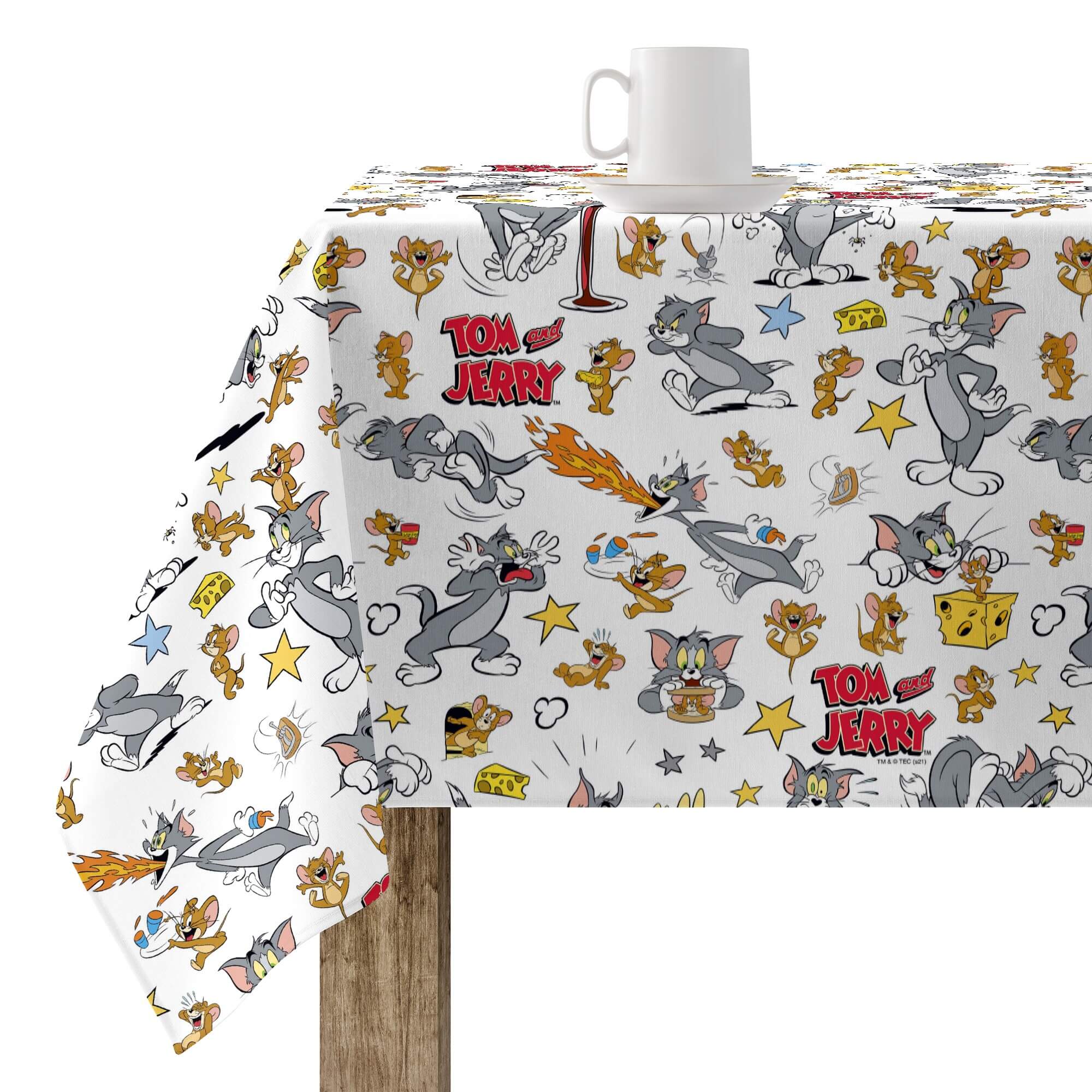 Mantel resinado antimanchas Tom & Jerry 02 0