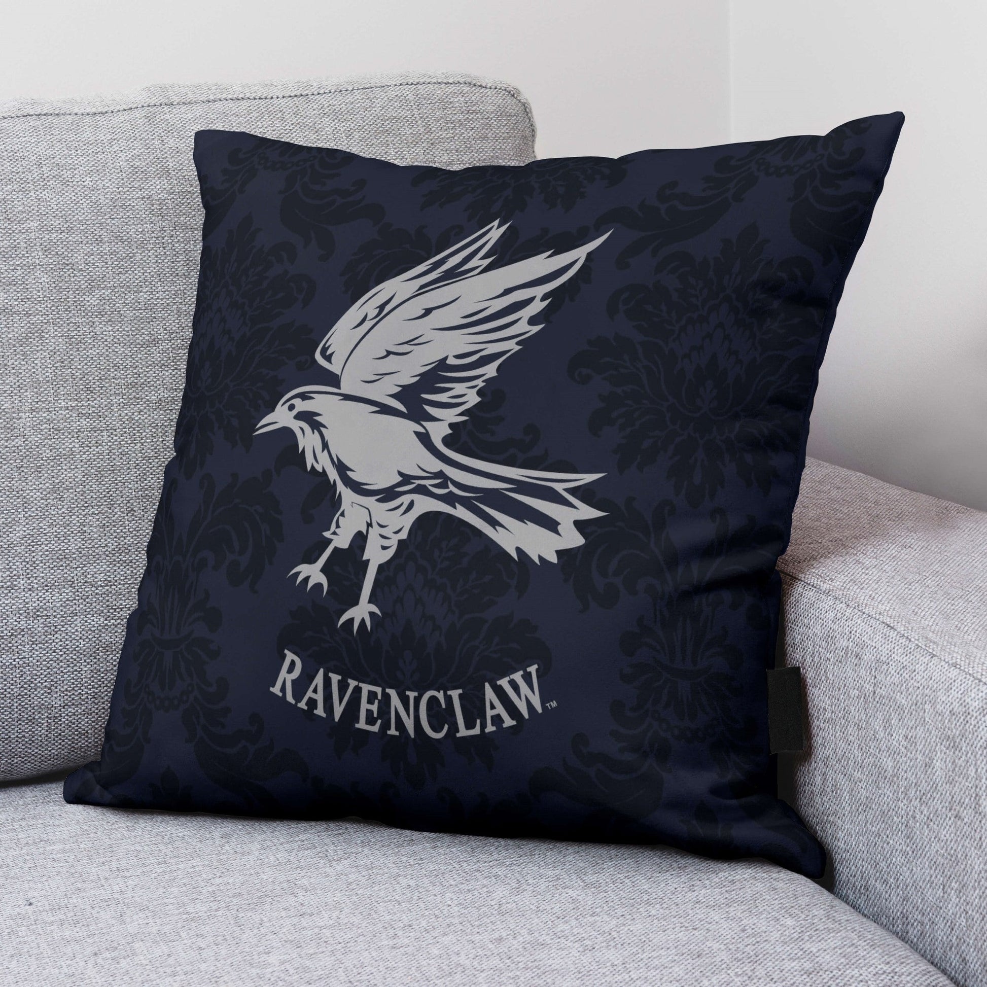 Funda de cojín 100% algodón 50x50cm Ravenclaw Damascus A 2