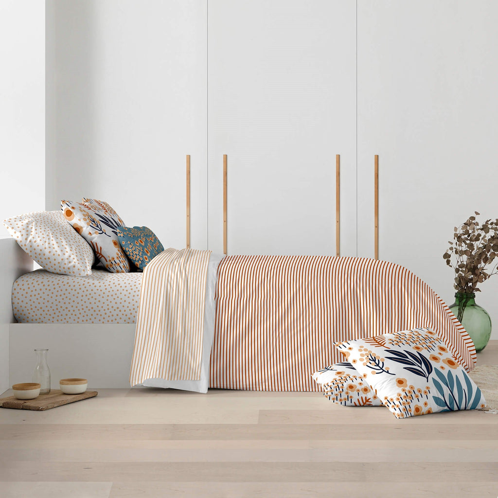 Funda nórdica con cuello de botella 100% algodón Florencia 4