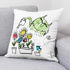 Funda de cojín 100% algodón 50x50 cm Calma de Anna Llenas en castellano 3