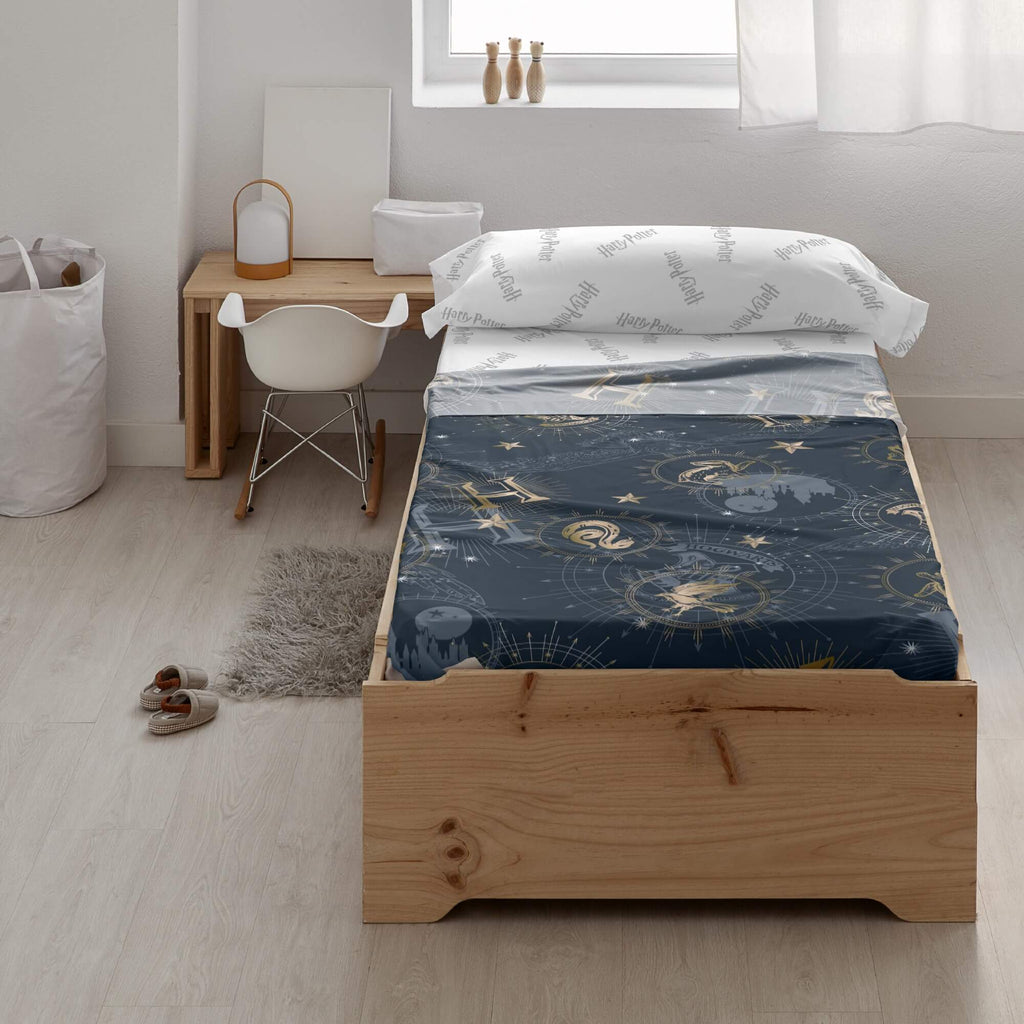 Juego de sábanas 100% algodón HPotter Gold 4