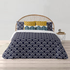 Funda nórdica con cuello de botella 100% algodón Toulouse 3