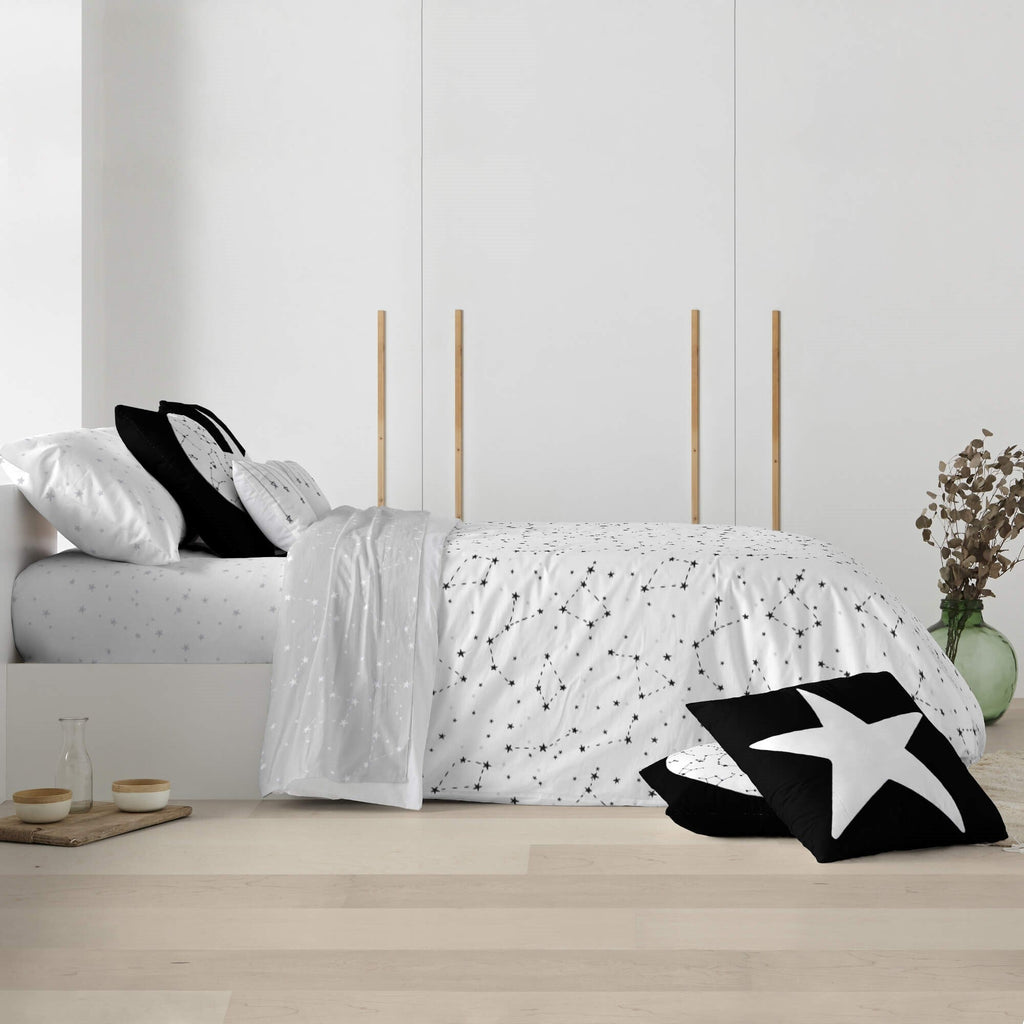 Funda nórdica con cuello de botella 100% algodón Constelaciones 4