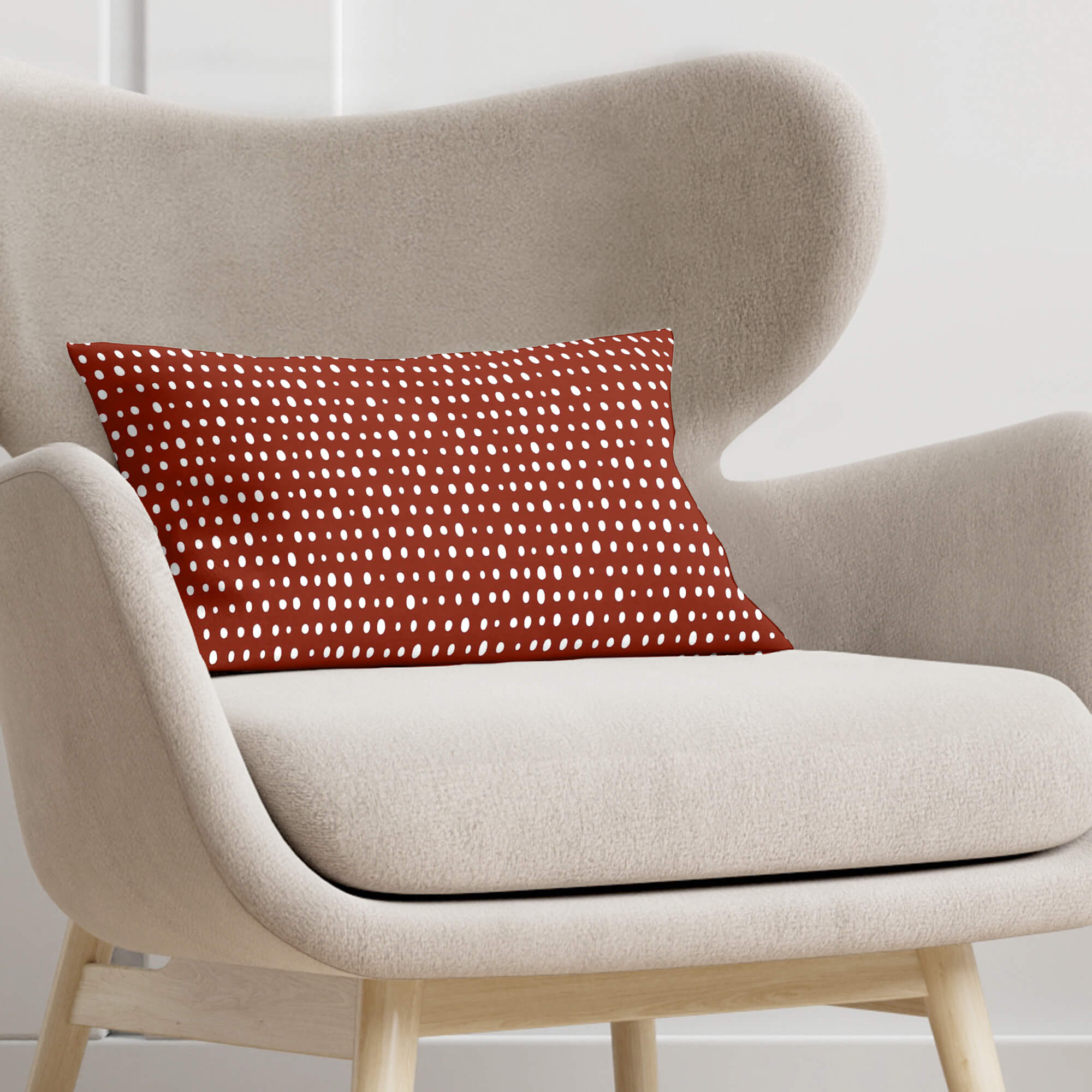 Funda de cojín 100% algodón 30x50 cm Omaha B 2