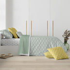 Funda nórdica con botones 100% algodón Nashik 2