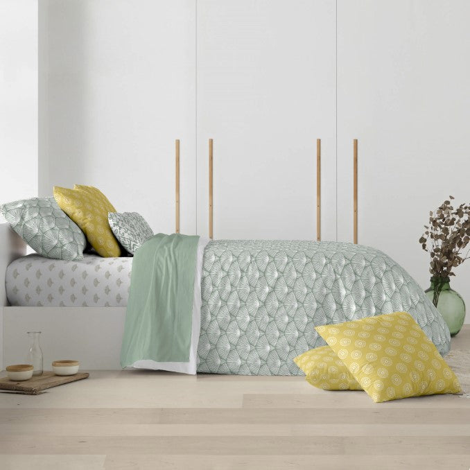 Funda nórdica con botones 100% algodón Nashik 2