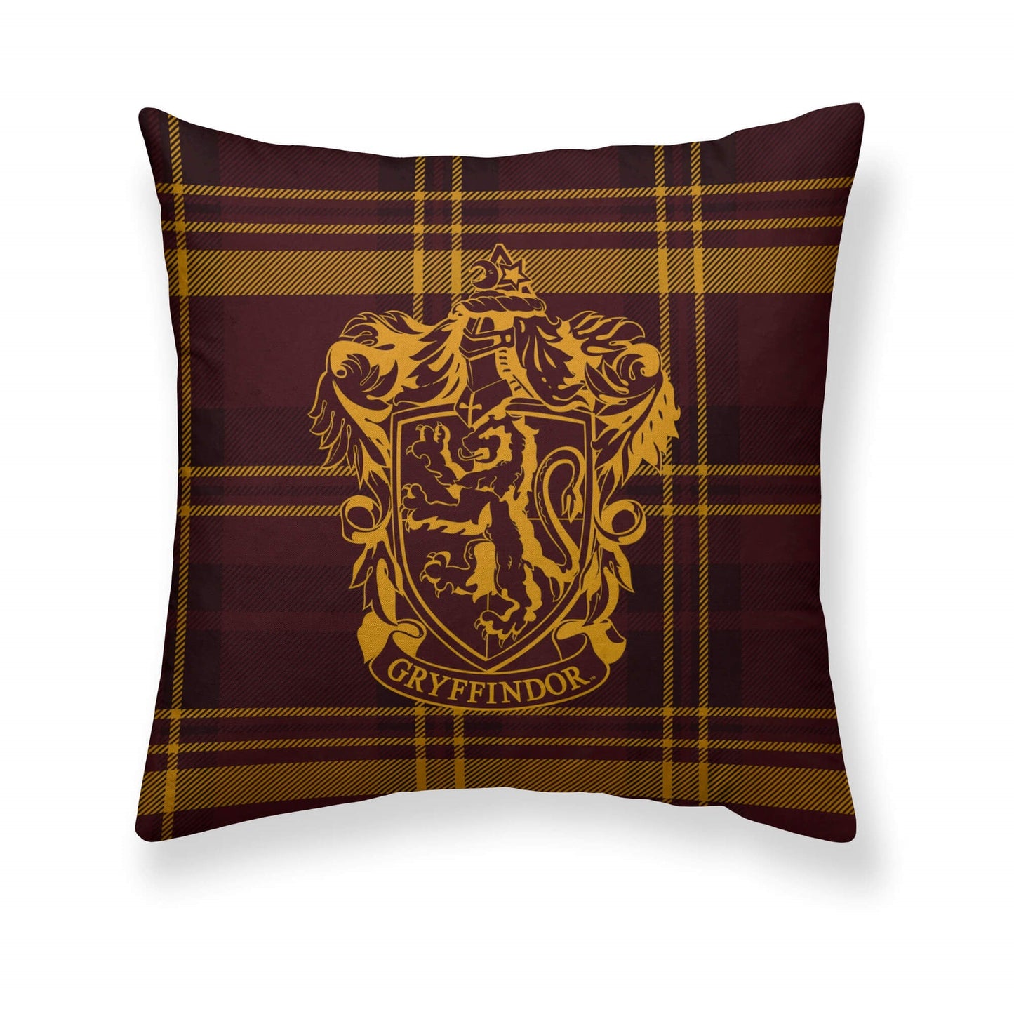 Funda de cojín 100% algodón 50x50cm Gryffindor Cuadro A 0