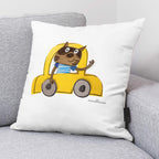 Funda de cojín 100% algodón 50x50 cm Groc de Anna Llenas  2