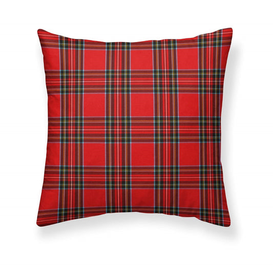 Funda cojin Cuadro Escocés 50x50 cm Terciopelo 0