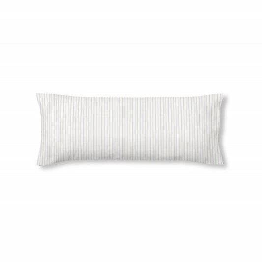Funda de almohada 100% algodón Beige Rayas  0
