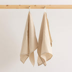 Pack 2 unidades paño de cocina lino 100% algodón Fresno 45x70 cm 0