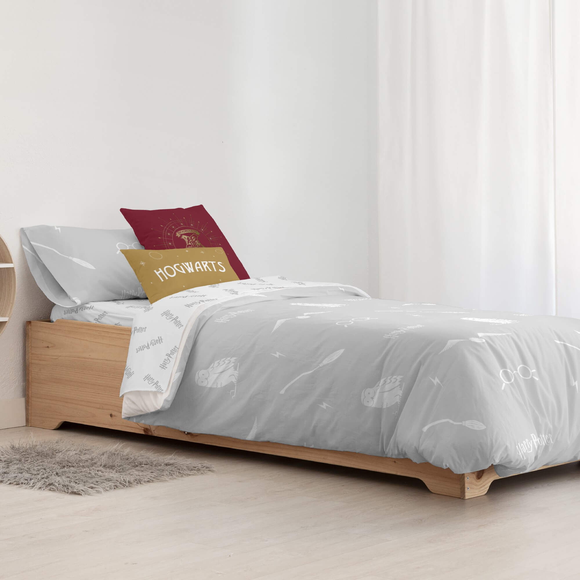 Funda nórdica con botones 100% algodón HPotter Universe 3