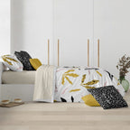 Funda nórdica con botones 100% algodón Darliston Pink 2