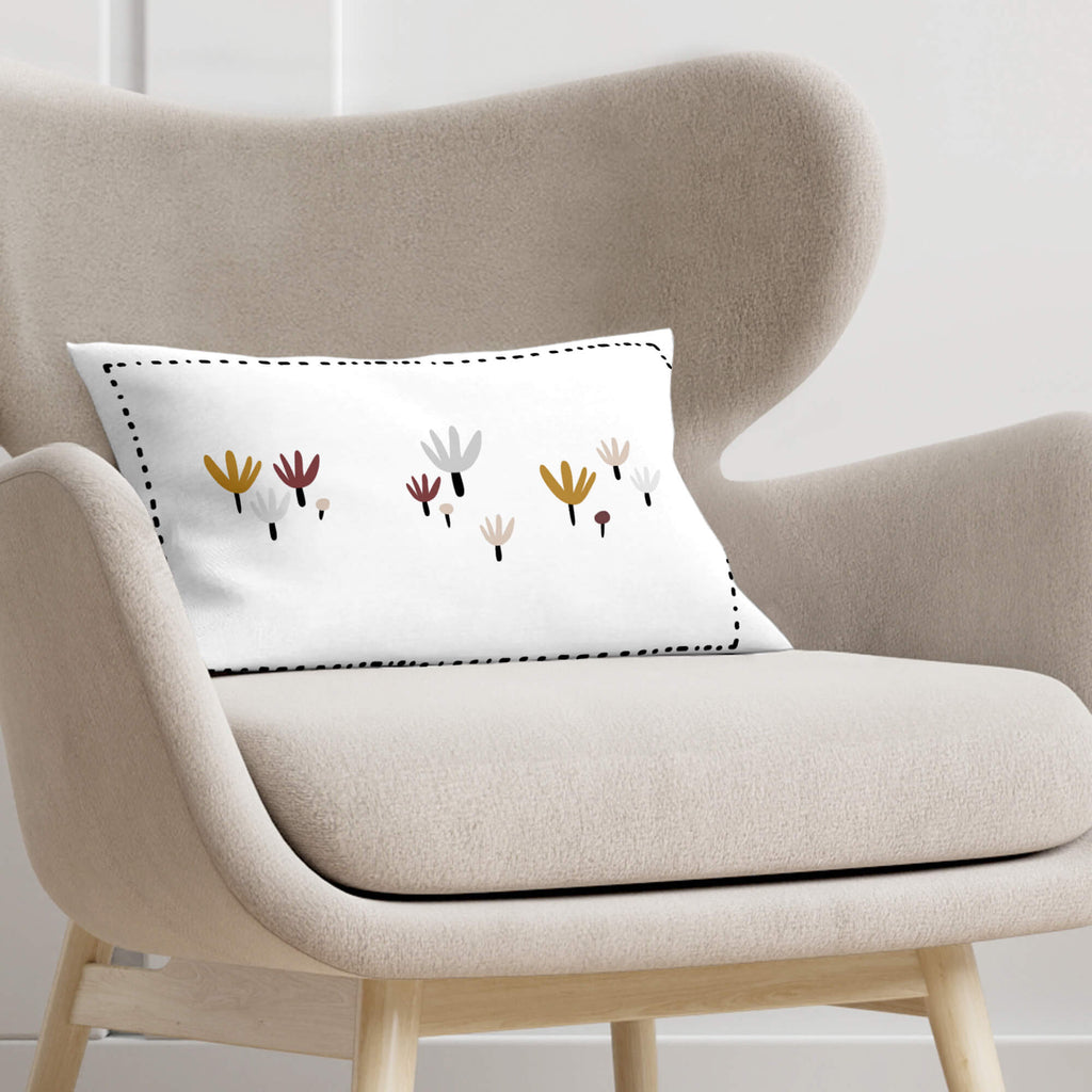 Funda de cojín 100% algodón 30x50 cm Campinas C 2