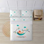 Juego de sábanas 100% algodón Hamaca 0