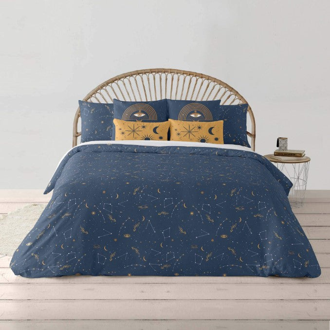 Funda nórdica con botones 100% algodón Camden 4