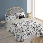 Funda nórdica con botones 100% algodón Sendai 0