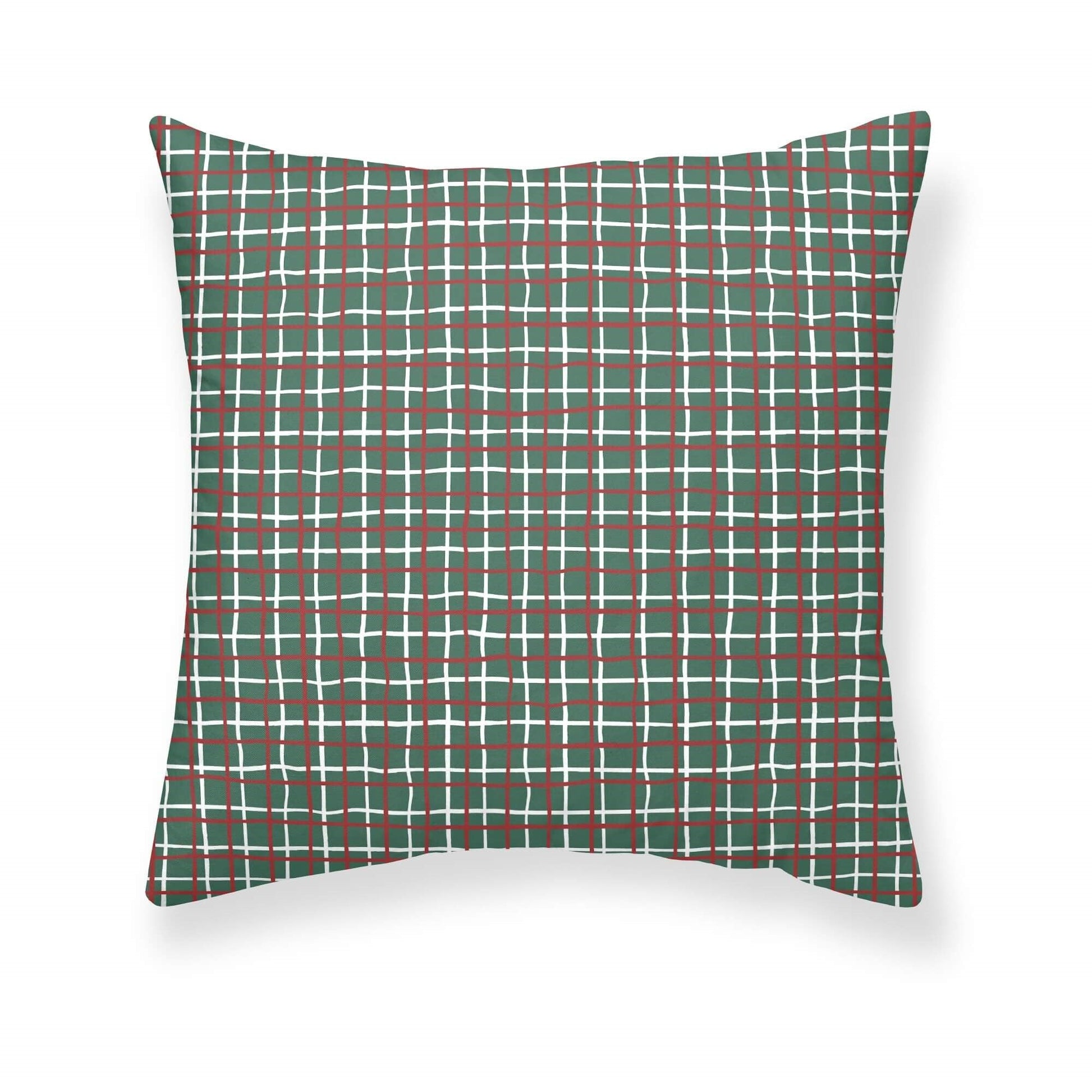 Funda cojin Christmas Gird 50x50 cm 100% algodón 0
