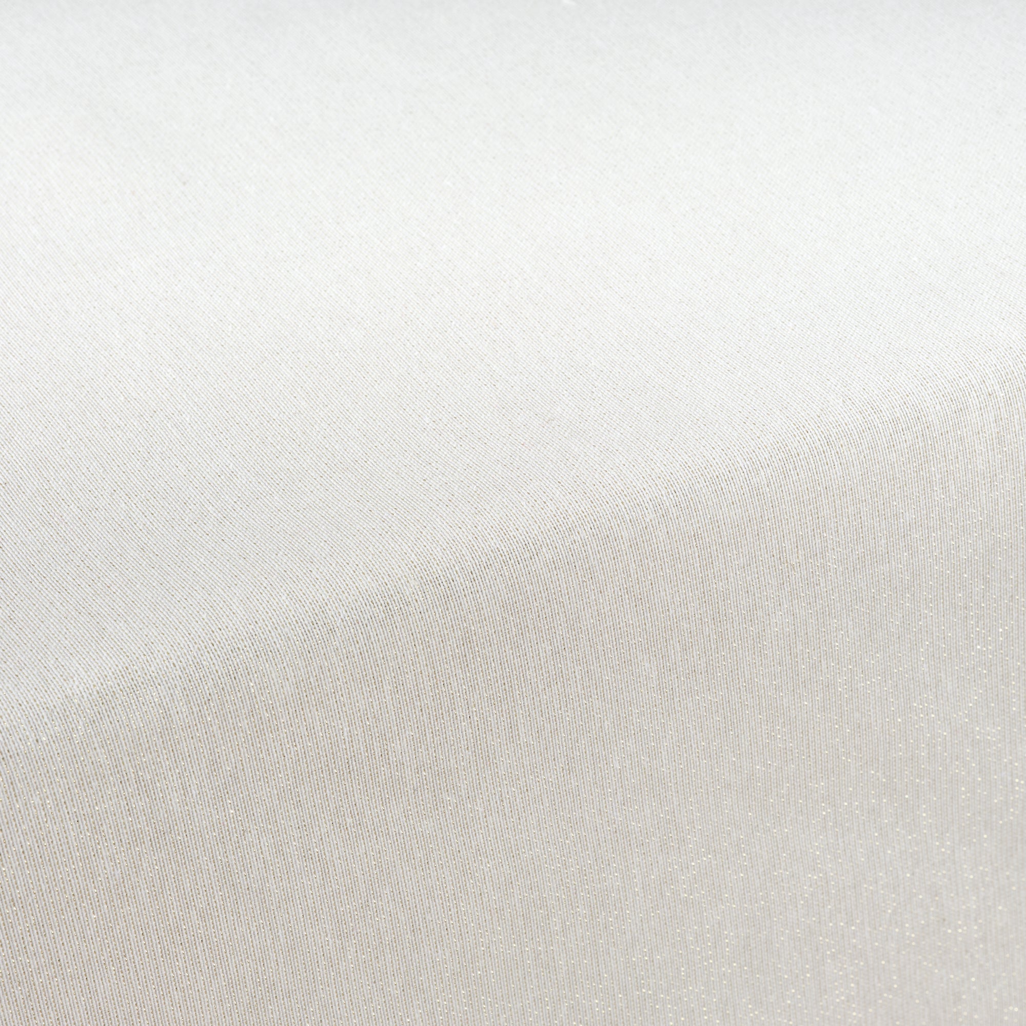 Waterproof stain-resistant cotton-lurex tablecloth, raw gold
