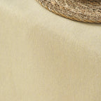 Waterproof stain-resistant cotton-lurex tablecloth, beige gold