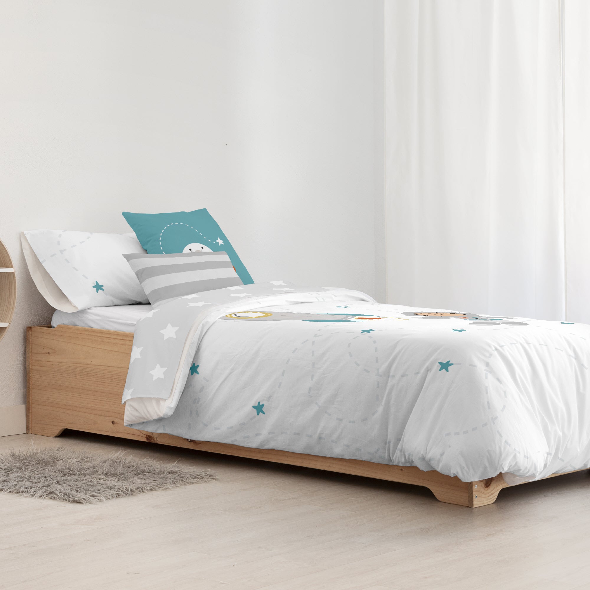 Housse de couette 100% coton orme