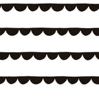 Guido Black crib duvet cover