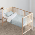 Kanu Blue crib duvet cover
