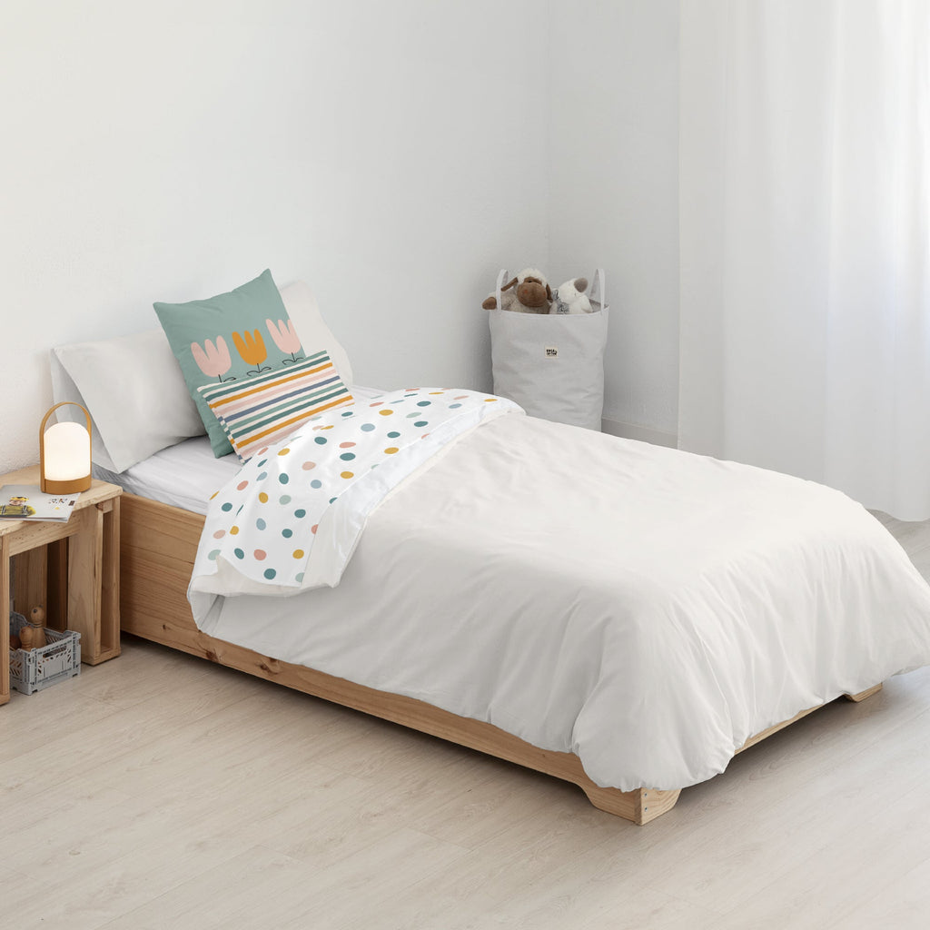 Housse de couette 100% coton Kanu Beige