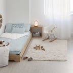 Sac nordique 100% coton Vichy Bleu