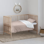 Pink Vichy Crib Duvet Cover