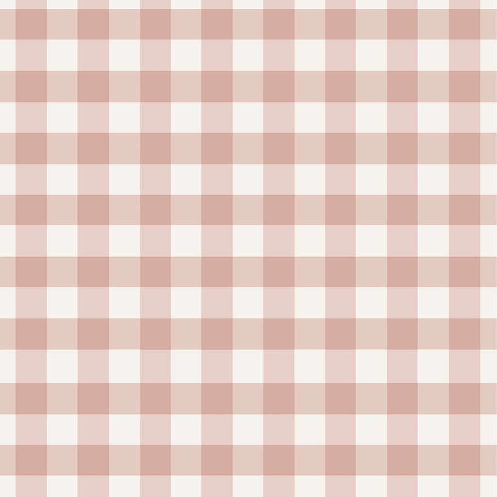 Pink Vichy Crib Duvet Cover