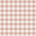 Pink Vichy Crib Duvet Cover