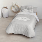 Housse de couette 100% coton Werner Gris