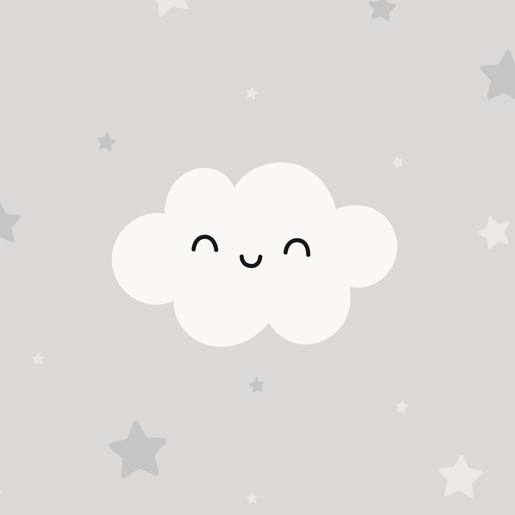 Werner Grey Crib Duvet Cover