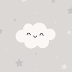 Werner Grey Crib Duvet Cover