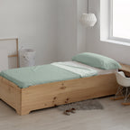 100% cotton Vichy Mint sheet set