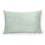 100% cotton cushion cover Vichy Mint C 30x50 cm