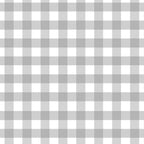 Housse de couette berceau Vichy gris