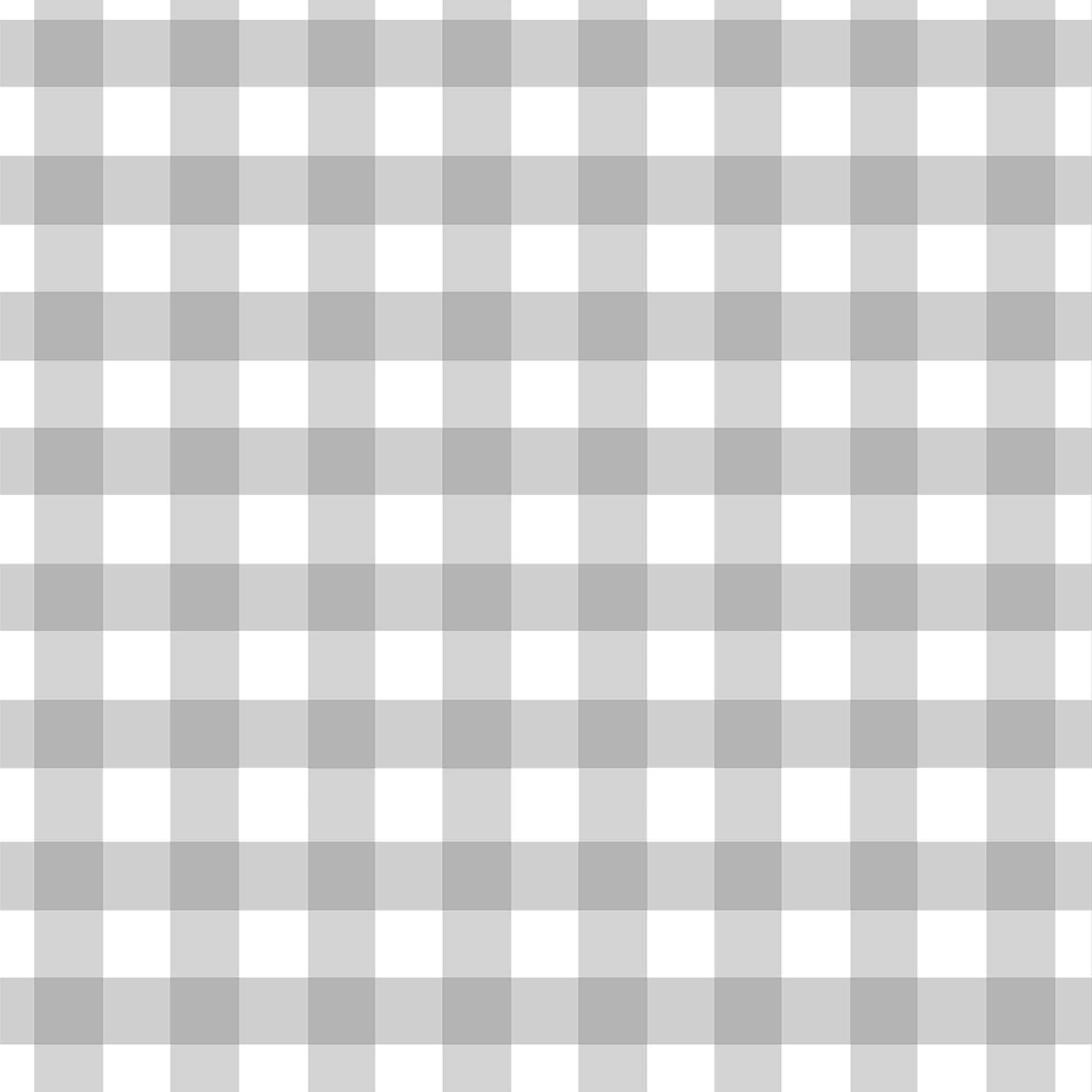 Housse de couette berceau Vichy gris