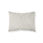 100% cotton Vichy Beige pillowcase