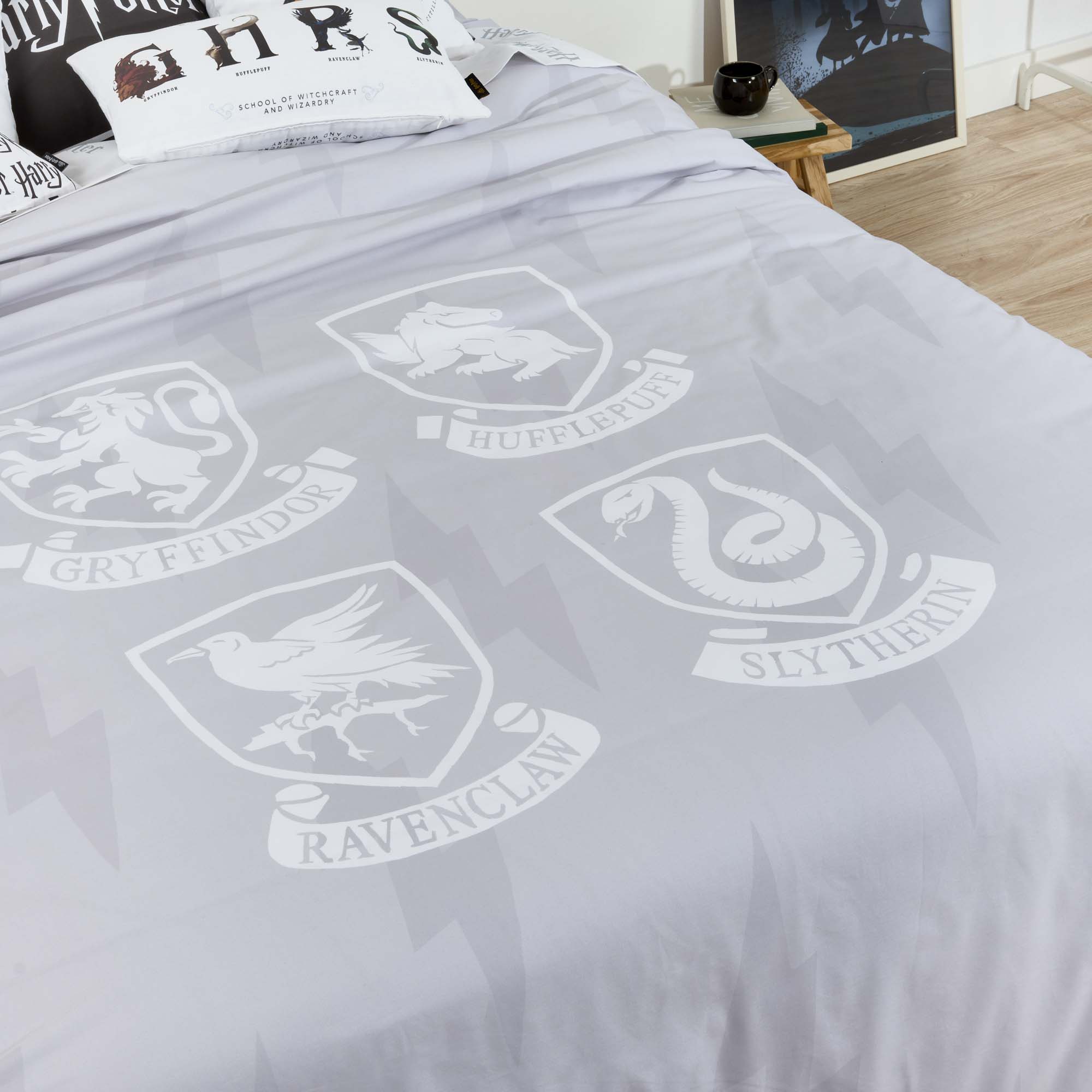 100% cotton duvet cover Hogwarts Shields