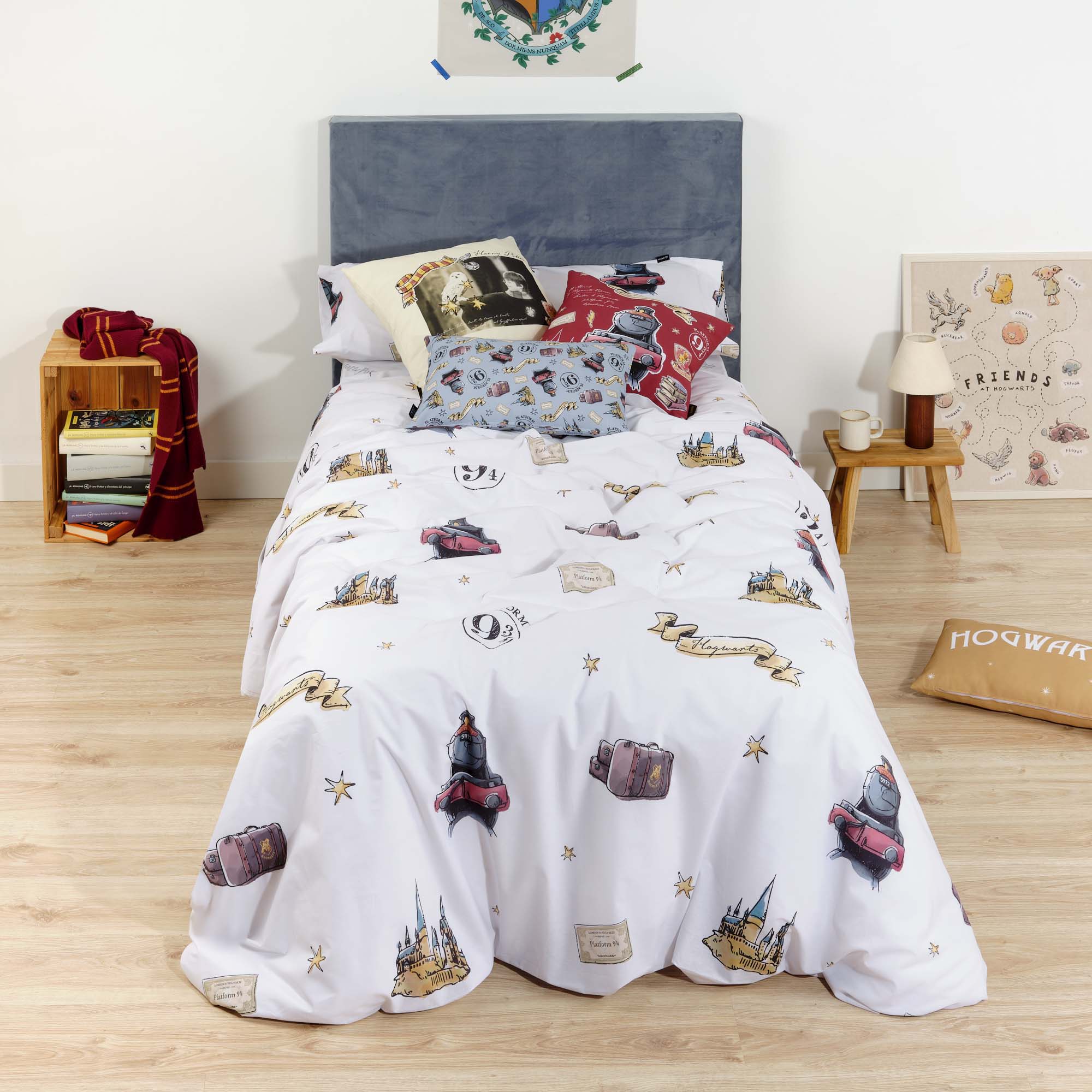 100% cotton duvet cover Platform 9 3-4