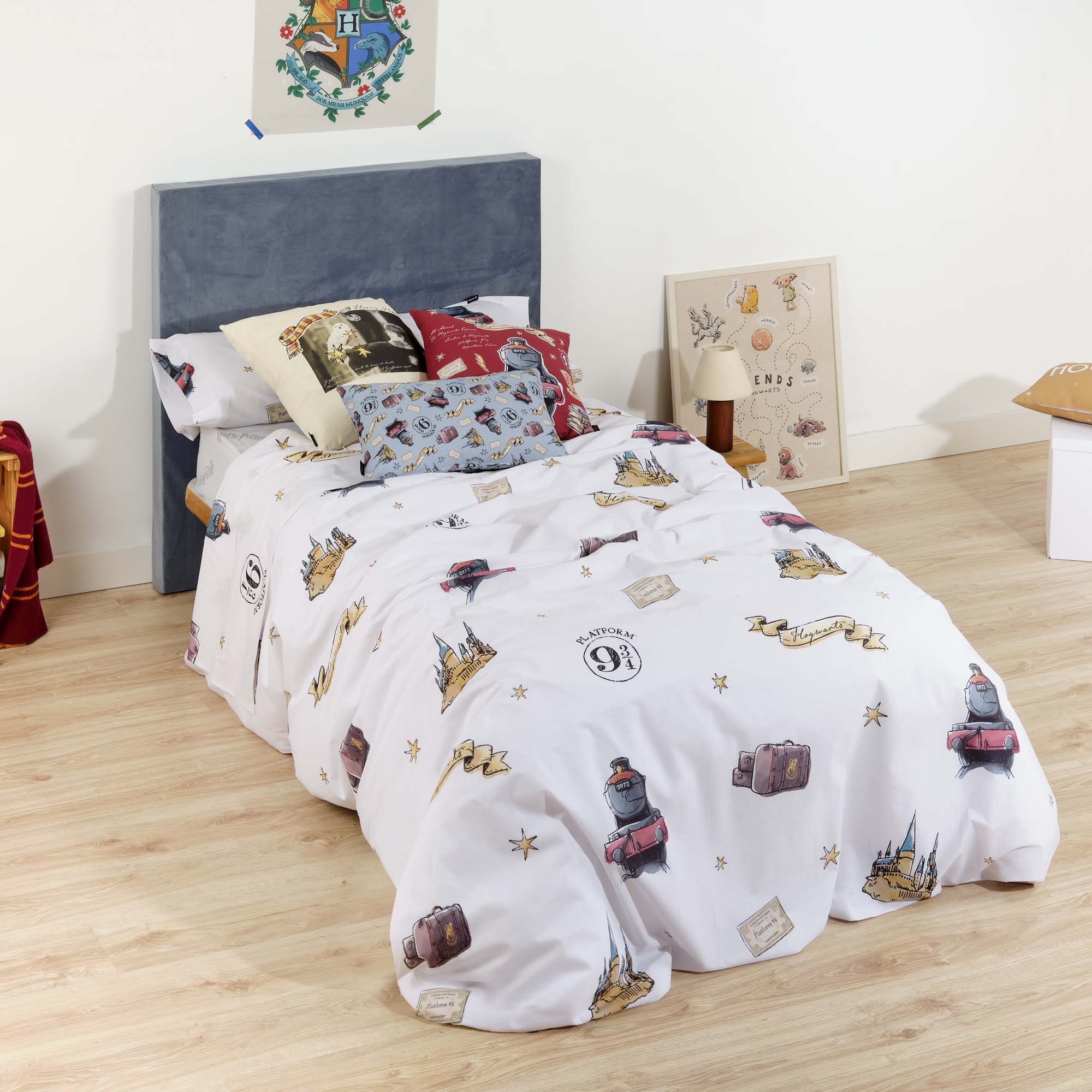 100% cotton duvet cover Platform 9 3-4