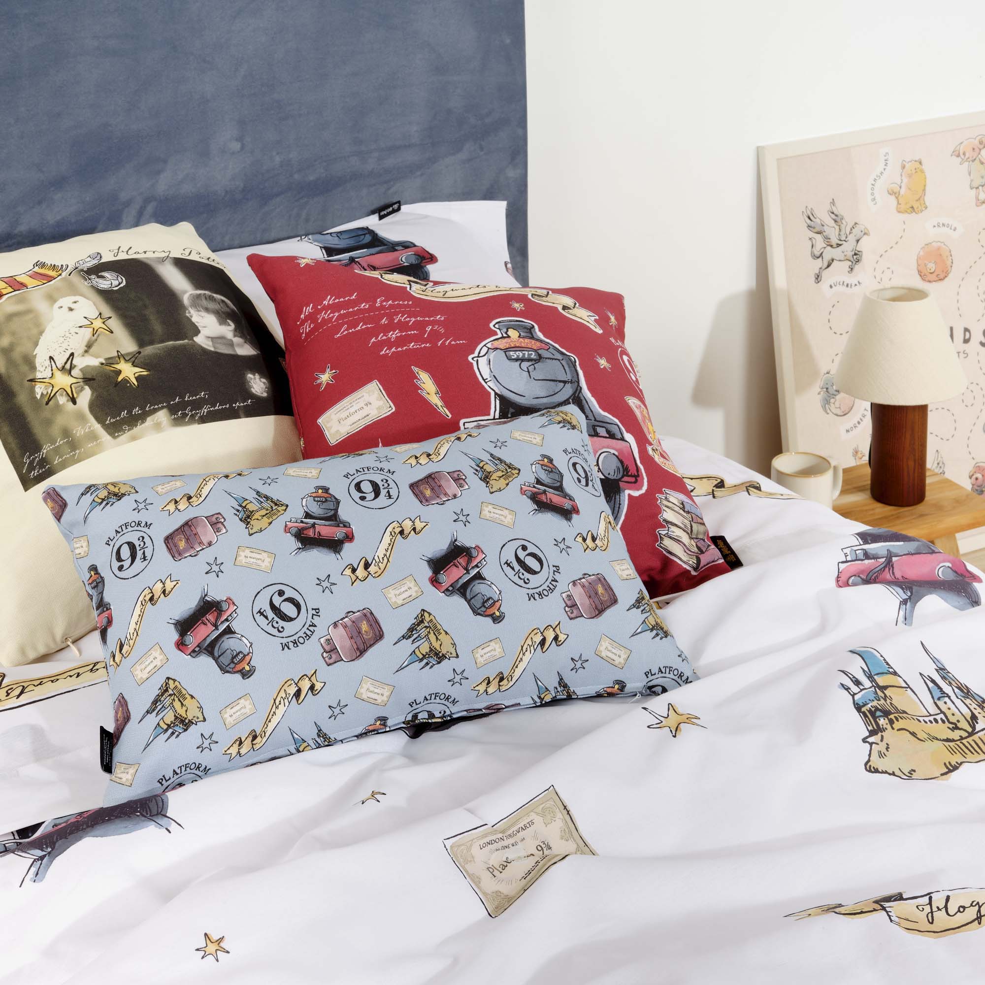 100% cotton duvet cover Platform 9 3-4