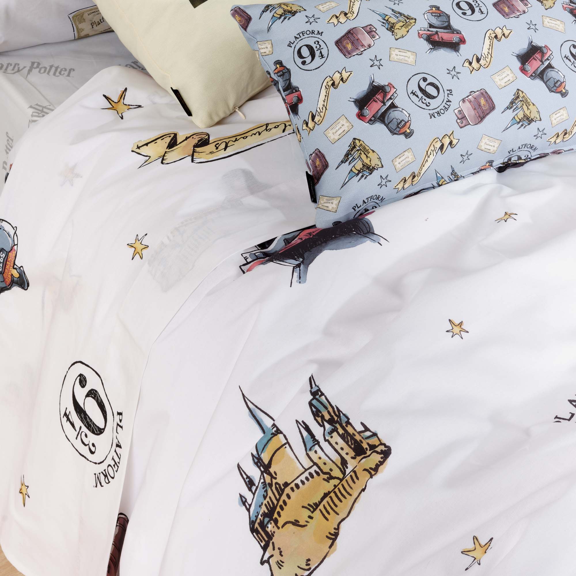 100% cotton duvet cover Platform 9 3-4