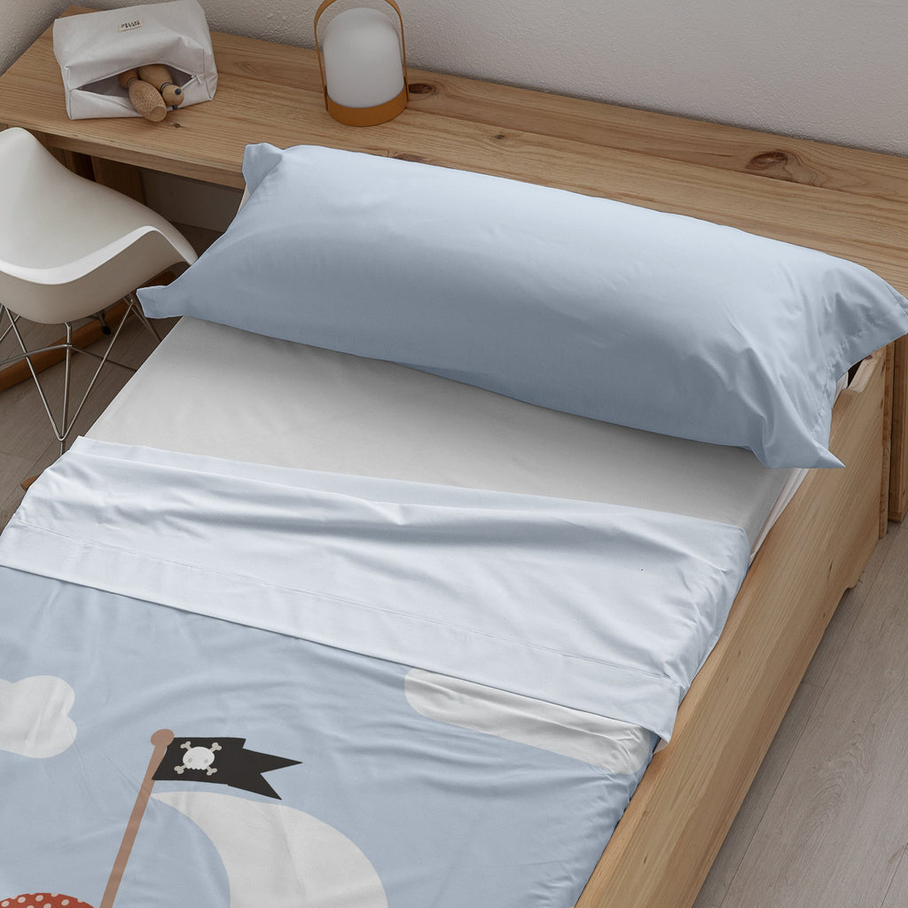 100% Cotton Sheet Set Farid Blue