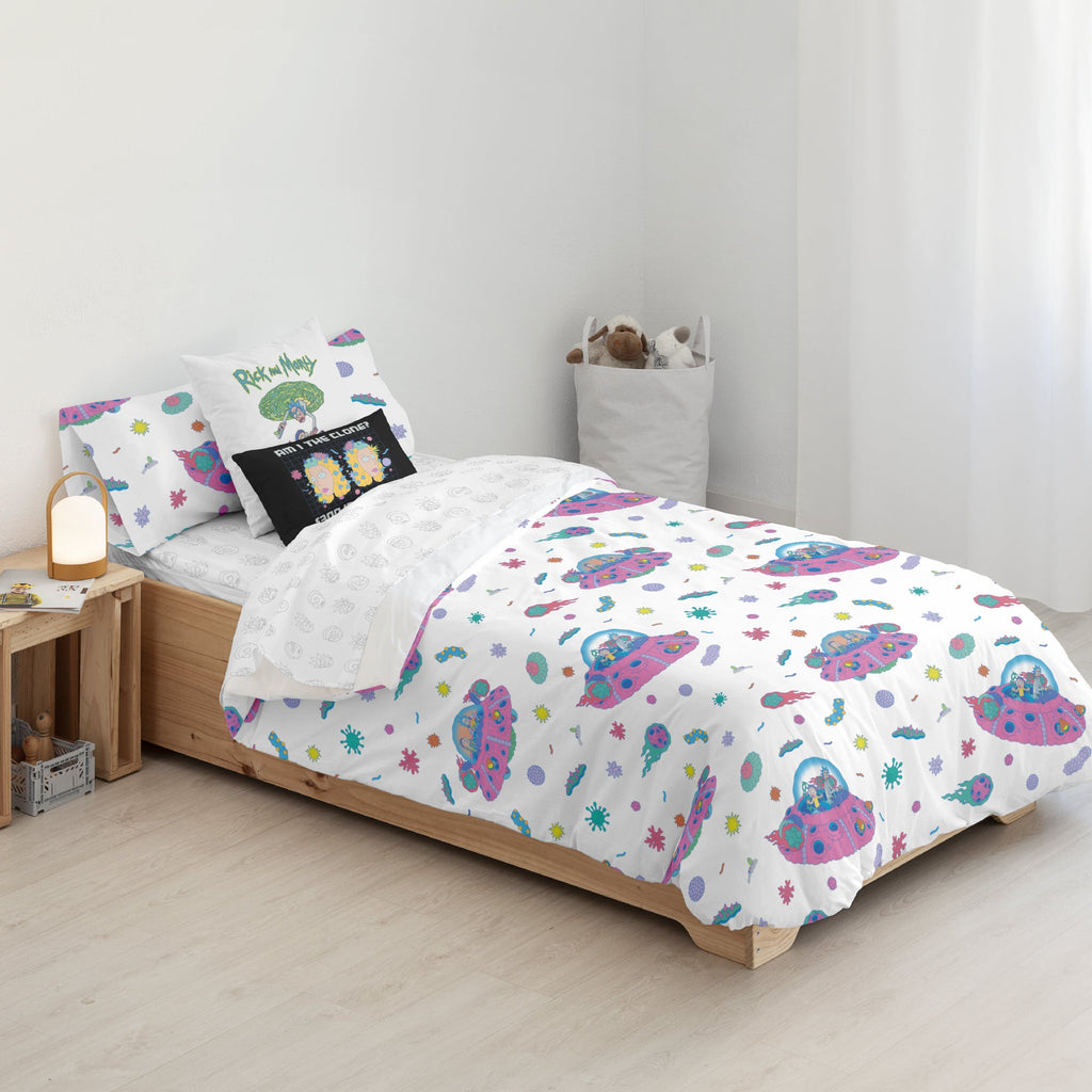 Housse de couette 100% coton Univers Rick Et Morty